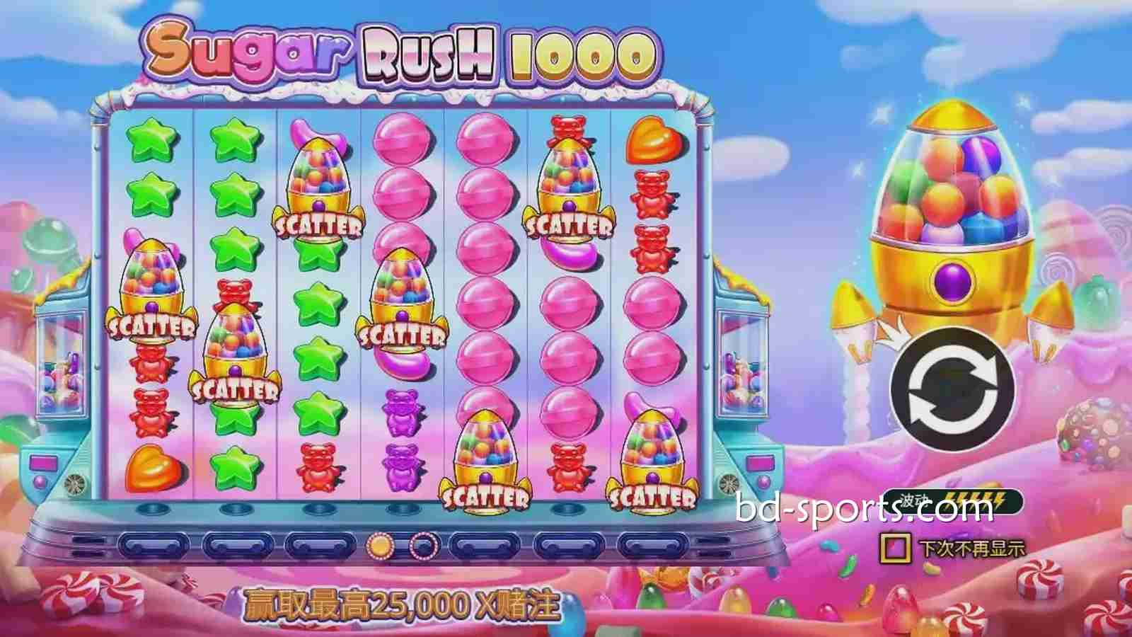 A8体育：《极速糖果1000》游戏带你进入甜蜜的糖果世界